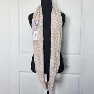 Style & Co. Women's Space-Dye Infinity Scarf, Blush Multi, One Size